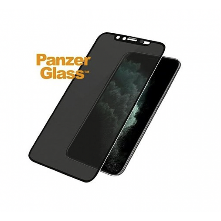 PanzerGlass Γυαλί προστασίας Fullcover Privacy "Edge-to-Edge" Case Friendly 0.3MM για Apple iPhone X/XS/11 Pro 5.8 - ΜΑΥΡΟ - PG-P2664