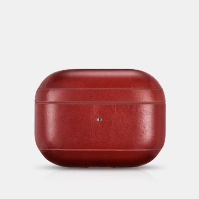 Case iCarer Leather for Apple AirPods Pro - RED - IAP045-RD