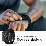 Spigen SGP Rugged Armor PRO θήκη για Apple Watch 1/2/3 - 42MM - ΜΑΥΡΟ - 059CS22408