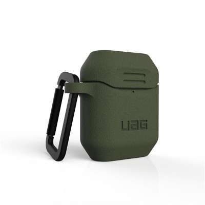 Case UAG Silicone STANDARD issue for Apple AirPods - olive drab GREEN - 10244K117272
