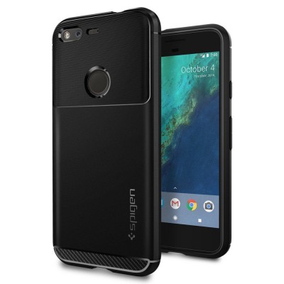 Θήκη Spigen SGP Ultra Rugged Armor για GOOGLE PIXEL - ΜΑΥΡΗ - F14CS20889