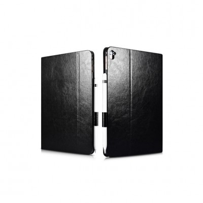 Case ICARER XOOMZ FOLIO PU-Leather VINTAGE for iPad PRO 10.5" - BLACK