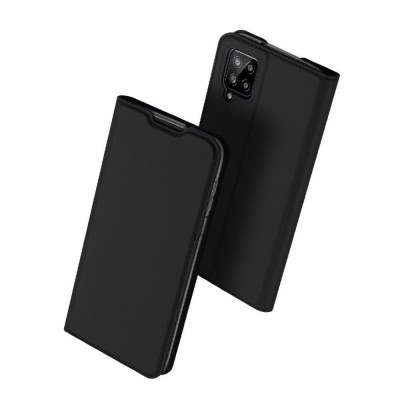 Θήκη DUX DUCIS SkinPro Folio Wallet για Samsung Galaxy A12 2021 - ΜΑΥΡΟ