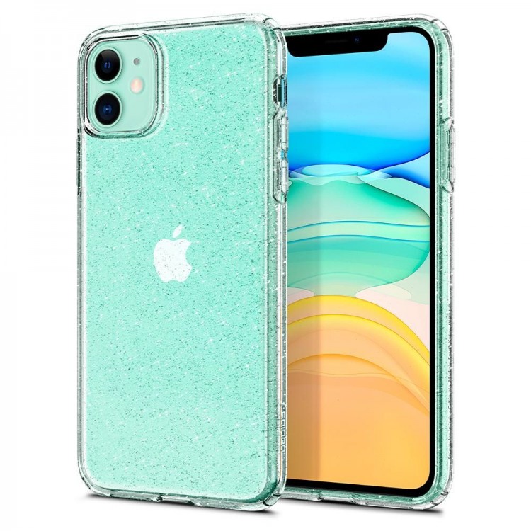 Θήκη Spigen SGP Liquid Crystal για Apple iPhone 11 - ΔΙΑΦΑΝΗ GLITTER - 076CS27181