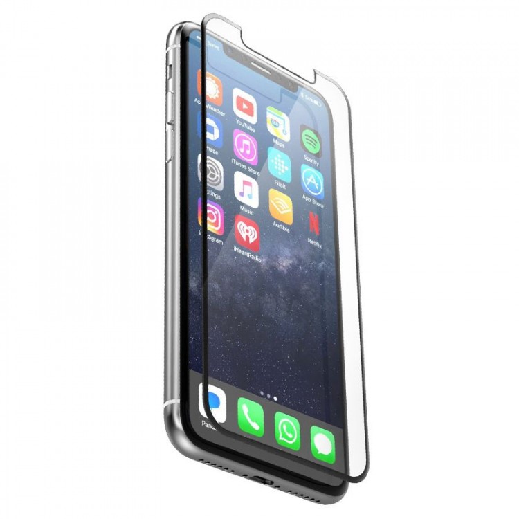 Benks Γυαλί προστασίας CASE FRIENDLY MAGIC OKR+ PRO 3D για Αpple iPhone X - ΜΑΥΡΟ