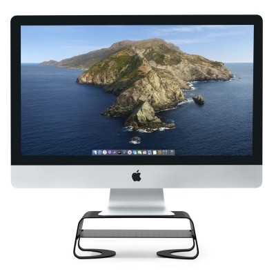 Twelve South Curve Riser Βάση για iMAC, Pro,MacBook,MacMini,Apple cinema display - ΜΑΥΡΟ - TW-12-1835