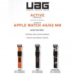 UAG Active Strap για Apple Watch 1,2,3,4,5,6,SE - 44mm-42mm - ΠΟΡΤΟΚΑΛΙ - 19148A114097