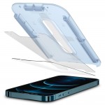 Spigen SGP Γυαλί προστασίας GLAS.tR EZ Fit SLIM CASE FRIENDLY για APPLE iPhone 12, 2 PRO, 2-PACK - ΔΙΑΦΑΝΟ - AGL01801