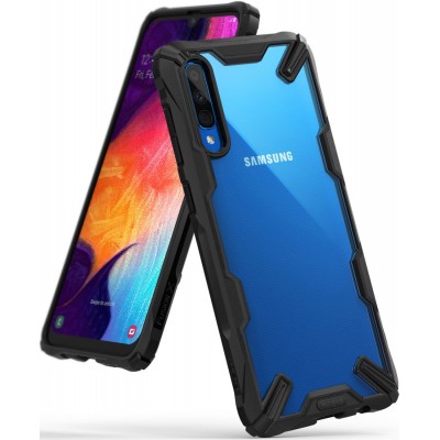 Case RINGKE FUSION X for Samsung GALAXY A50 - BLACK
