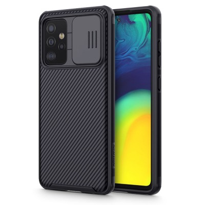 Case NILLKIN CamShield PRO cover for Samsung Galaxy A52 LTE / 5G - ΜΑΥΡΟ