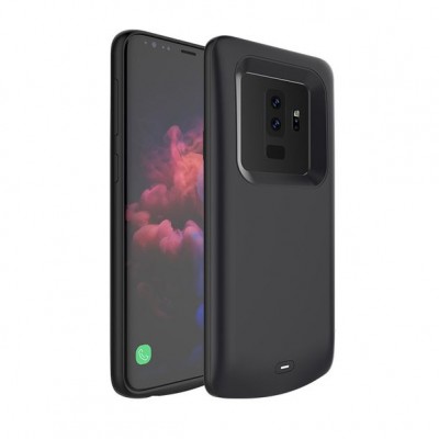 Case TECH PROTECT BATTERY PACK with extra battery 5.200MAH for SAMSUNG GALAXY S9 PLUS - BLACK