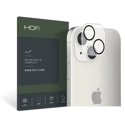 HOFI Tempered Glass 9H for CAMERA LENS Αpple iPhone 13 6.1, 13 mini 5.4 - CRYSTAL CLEAR