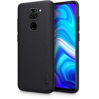 Θήκη Nillkin Frosted Shield για XIAOMI REDMI NOTE 9 - MAYΡΟ