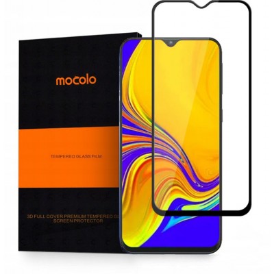 MOCOLO Tempered Glass Fullcover Case Friendly MOCOLO TG+3D 0.3MM FULL GLUE for Samsung Galaxy A10 2019 - BLACK