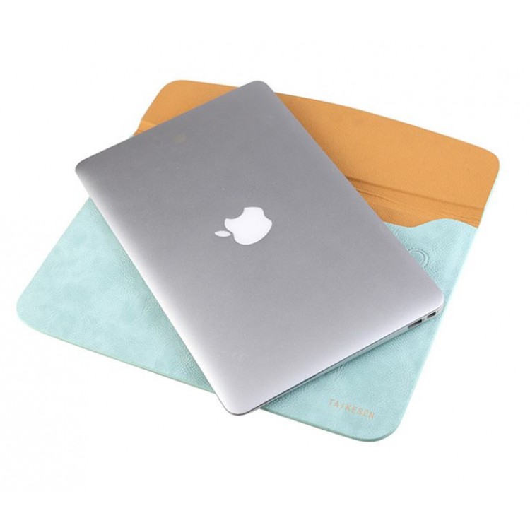 Θήκη Μεταφοράς TECH-PROTECT TAIKESEN Δερμάτινη Sleeve για MacBook AIR 13 και Pro 13 - ΚΑΦΕ