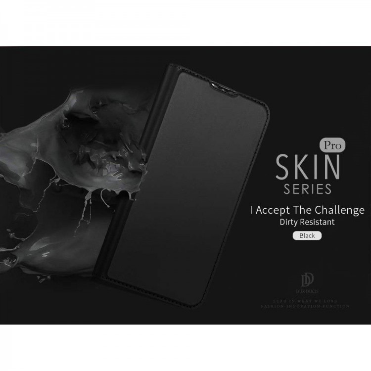 Θήκη DUX DUCIS SkinPro Folio Wallet για Samsung Galaxy M11 2020 - ΜΑΥΡΟ