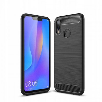 Θήκη TECH PROTECT CARBON για HUAWEI NOVA 3 - ΜΑΥΡΟ