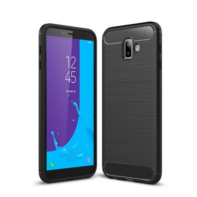 Case TECH PROTECT CARBON for Samsung Galaxy J6+ PLUS 2018 - BLACK