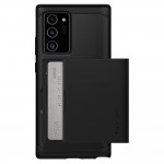 Θήκη SPIGEN SGP Slim Armor CS WALLET για Samsung Galaxy NOTE 20 ULTRA - ΜΑΥΡΟ - ACS01398