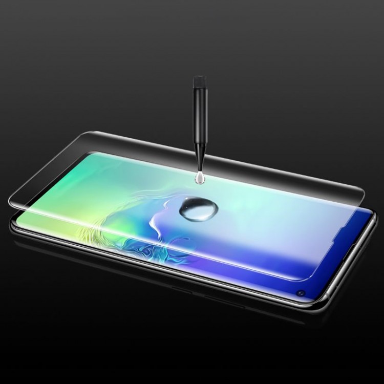 MOCOLO UV LED GLASS Γυαλί προστασίας Fullcover 3D 9H FULL CURVED 0.3MM για XIAOMI MI 10/ MI 10 PRO - ΔΙΑΦΑΝΟ