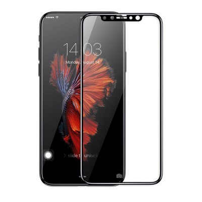 Benks Γυαλί προστασίας CURVED FULL FACE MAGIC XPRO+ 3D για Αpple iPhone X - ΜΑΥΡΟ