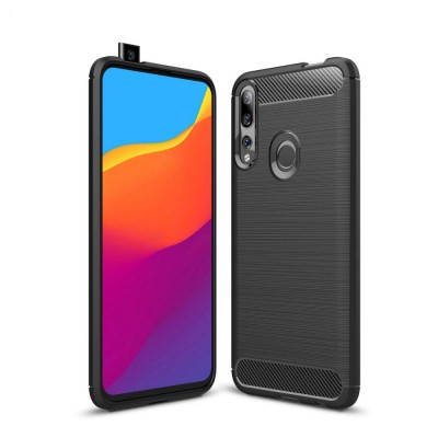 Θήκη TECH PROTECT CARBON για HUAWEI P SMART Z 2019 - ΜΑΥΡΟ