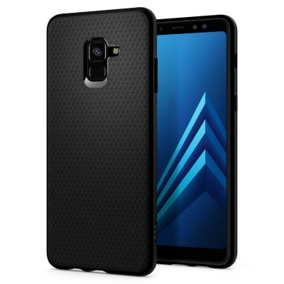 Case Spigen SGP LIQUID AIR for Samsung Galaxy A8+ PLUS 2018 - 591CS22757 - BLACK