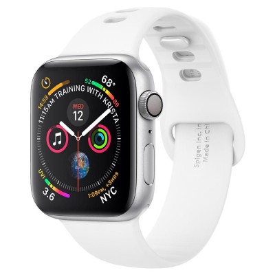 Spigen SGP BAND AIR FIT Λουράκι για Apple Watch series 42mm/44mm/45mm/46mm/49mm - ΛΕΥΚΟ - 062MP25402