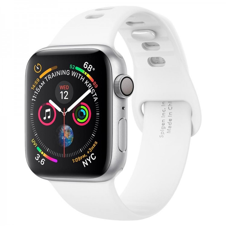 Spigen SGP BAND AIR FIT Λουράκι για Apple Watch series 42mm/44mm/45mm/46mm/49mm - ΛΕΥΚΟ - 062MP25402