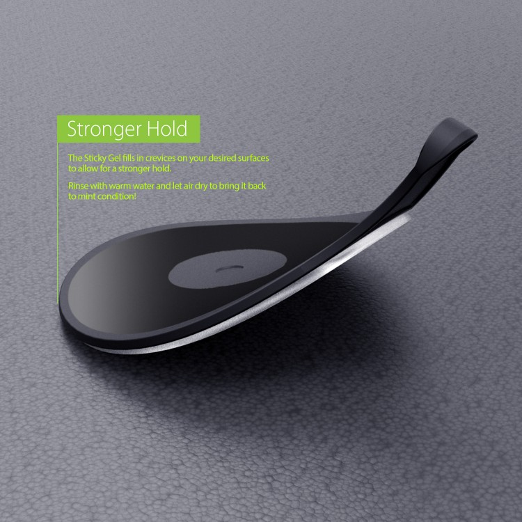 iOttie Sticky Gel Ταμπλό Pad για βάσεις αυτοκινήτων - ΜΑΥΡΟ - ACDPIO101