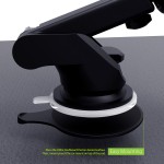 iOttie Sticky Gel Ταμπλό Pad για βάσεις αυτοκινήτων - ΜΑΥΡΟ - ACDPIO101