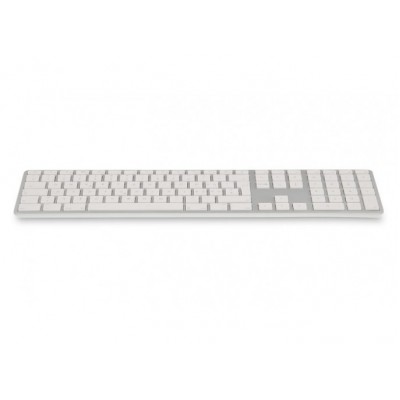 LMP Bluetooth aluminum wireless Keyboard 110 keys for Apple Mac, iMac, Macbook - SILVER - WKB-1243-EN