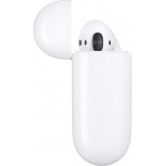 Apple AirPods 2 Γνήσια Ασύρματα ακουστικά NEW 2019 EDITION με θήκη ασύρματης φόρτισης - ΛΕΥΚΟ - MRXJ2TY/A