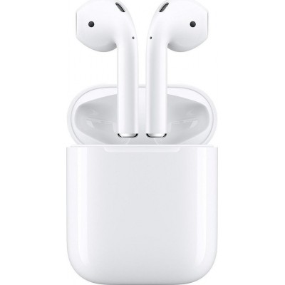 Apple AirPods 2 Γνήσια Ασύρματα ακουστικά NEW 2019 EDITION - ΛΕΥΚΟ - MV7N2TY/A