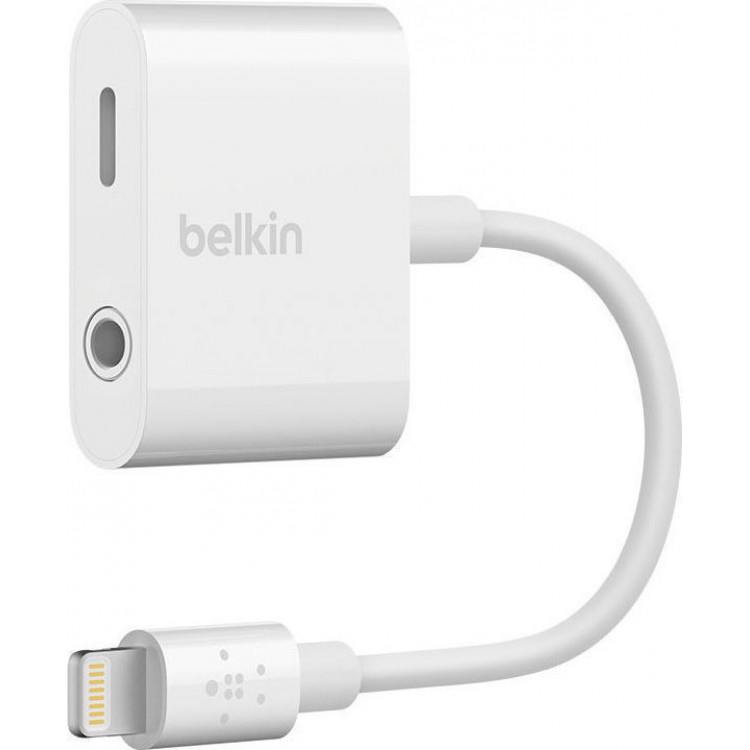 Belkin 3.5 mm Audio + Charge Rockstar - F8J212btWHTΛευκό