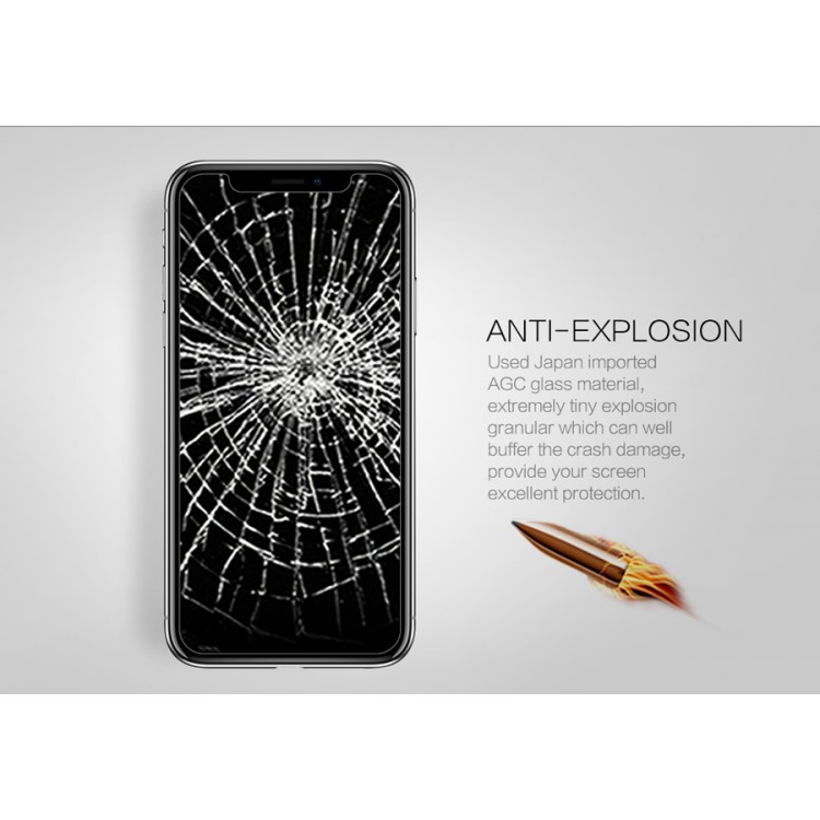Nillkin Γυαλί προστασίας H PLUS PRO Anti-Explosion Glass Screen Protector για Apple iPhone XS MAX - ΔΙΑΦΑΝΟ