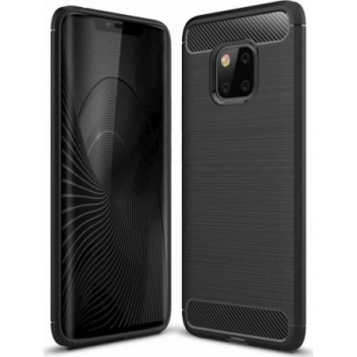 Θήκη TECH PROTECT CARBON LUX για HUAWEI MATE 20 PRO - ΜΑΥΡΟ