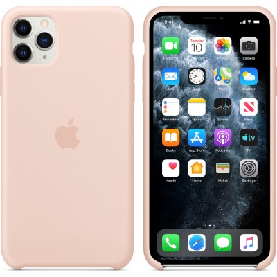 Case Genuine Apple Silicone for iPhone 11 PRO MAX 6.5 - Pink Sand - MWYY2ZMA