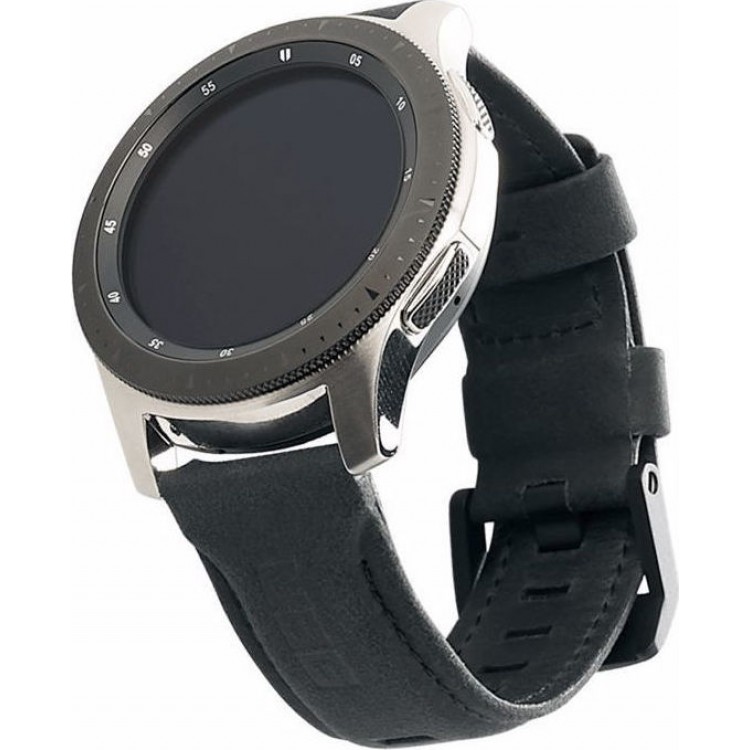 UAG Δερμάτινο Strap για SAMSUNG Galaxy Watch και Gear S3 - 46mm - ΜΑΥΡΟ - 29180B114040
