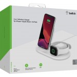 Belkin WIZ001vfWH BOOST↑CHARGE™ 3-in-1 Wireless Charger for Apple DevicesΛευκό