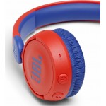 JBL by HARMAN JR310BT Bluetooth ακουστικά Hands-Free Over Head Εργονομικά με μικρόφωνο - ΜΠΛΕ - JBLJR310BTRED