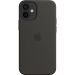 Θήκη Γνήσια Apple Silicone MAGSAFE για APPLE iPhone 12 mini 5.4 - ΜΑΥΡΟ - MHKX3ZM/A
