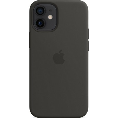 Case Genuine Apple Silicone MAGSAFE for APPLE iPhone 12 mini 5.4 - BLACK - MHKX3ZM/A