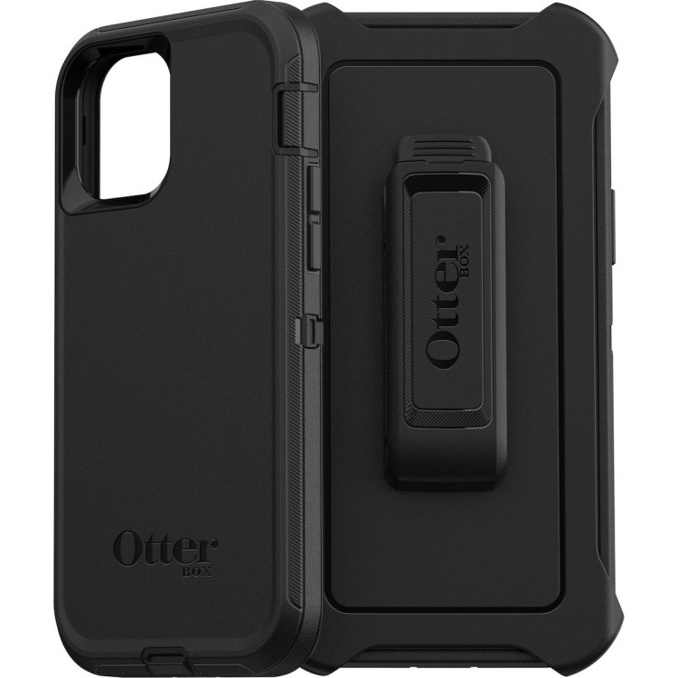 Θήκη Otterbox Defender για APPLE iPhone 12, 12 PRO 6.1 - ΜΑΥΡΟ - 77-65401