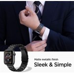 SPIGEN SGP MODERN FIT Strap stainless steel για Apple Watch 1,2,3,4,5,6, SE - 42mm,44mm - ΜΑΥΡΟ - 062MP25403