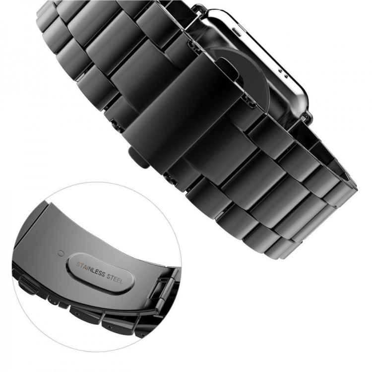 TECH-PROTECT STEELBAND MODERN Strap stainless steel για Apple Watch 4,5,6,7,SE - 38mm-40mm-41mm - STONE ΛΕΥΚΟ
