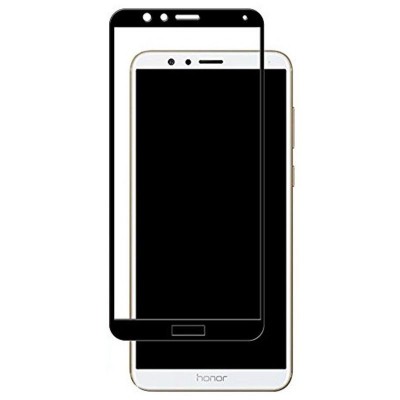 Screen Protector Fullcover BS MOCOLO TG+3D 0.3MM Tempered Glass for HUAWEI HONOR 7X - BLACK 