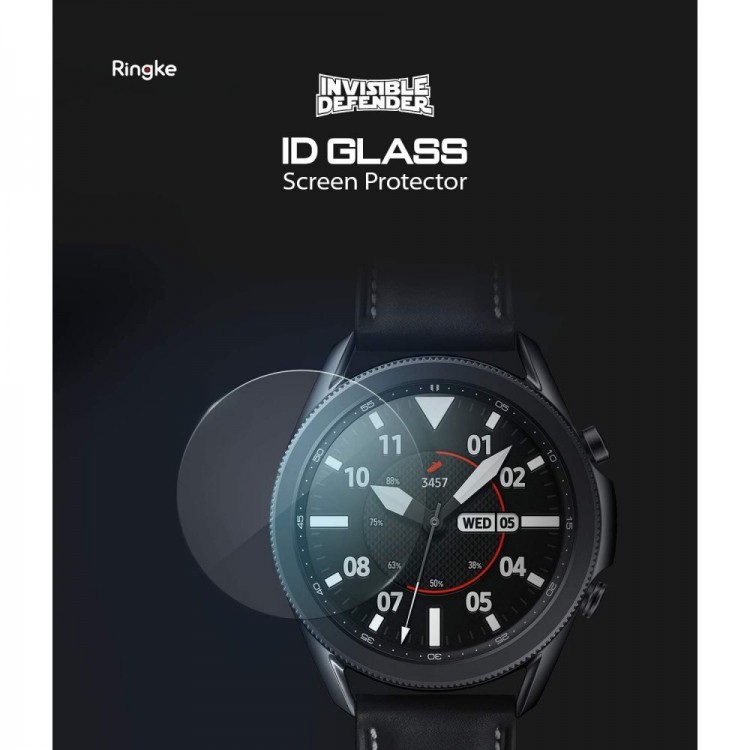 RINGKE Γυαλί προστασίας ID-4PACK 9H 0.33MM 2.5D Anti-Explosion Glass Screen Protector για SAMSUNG GALAXY WATCH 3 45MM - 4 TEM - ΔΙΑΦΑΝΟ
