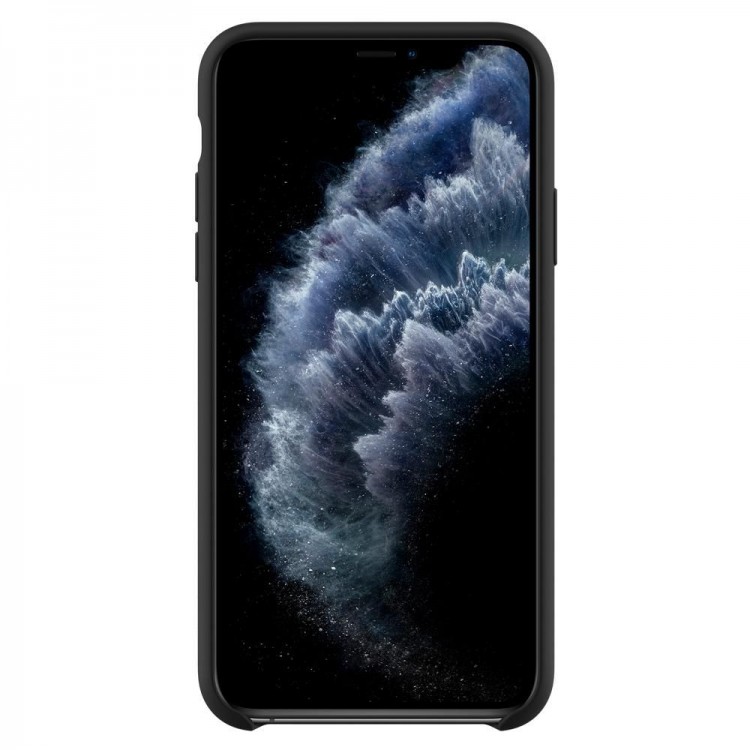 Θήκη SPIGEN SGP SILICONE FIT για Apple IPHONE 11 PRO MAX - ΜΑΥΡΟ - 075CS27128