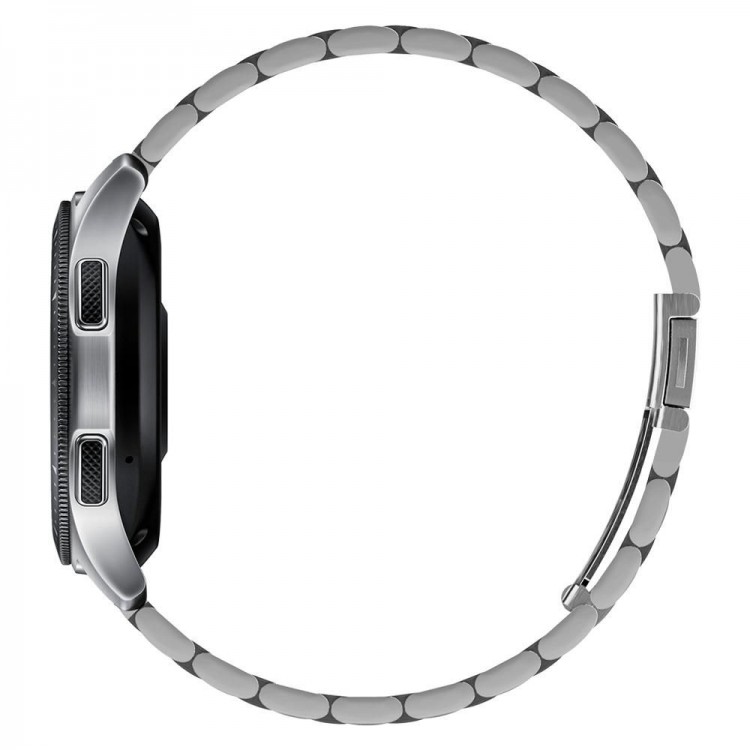 SPIGEN SGP MODERN FIT STAINLESS Steel Μπρασελέ λουράκι για NEW Samsung galaxy smartwatch 2018 46MM - ΑΣΗΜΙ - 600WB24981